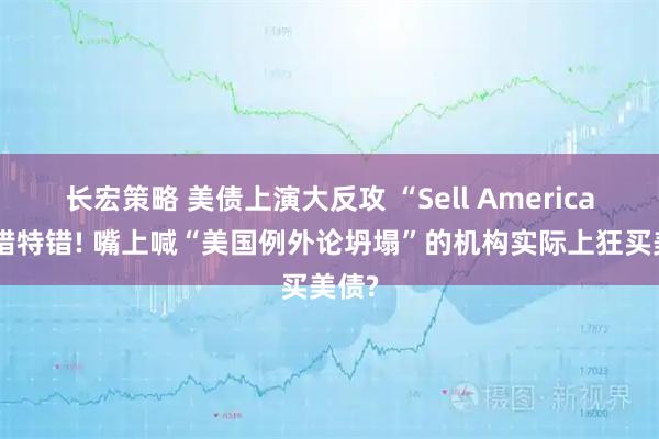 长宏策略 美债上演大反攻 “Sell America”大错特错! 嘴上喊“美国例外论坍塌”的机构实际上狂买美债?